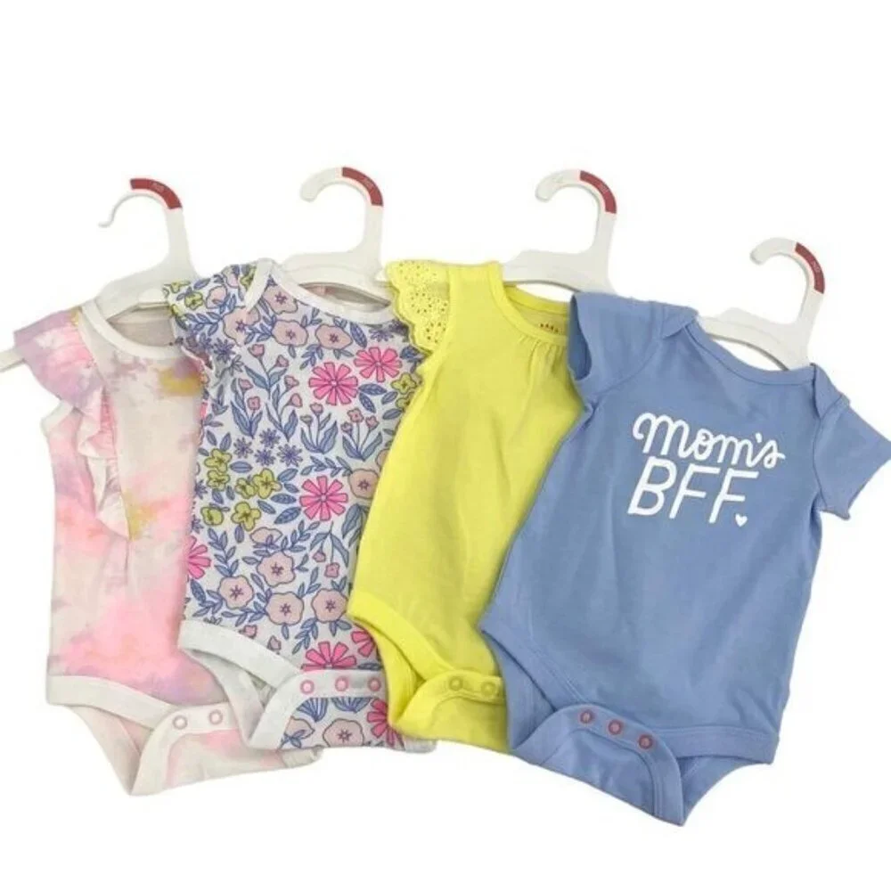 Cat & Jack Newborn Baby Bodysuit Onsie Bundle Lot New